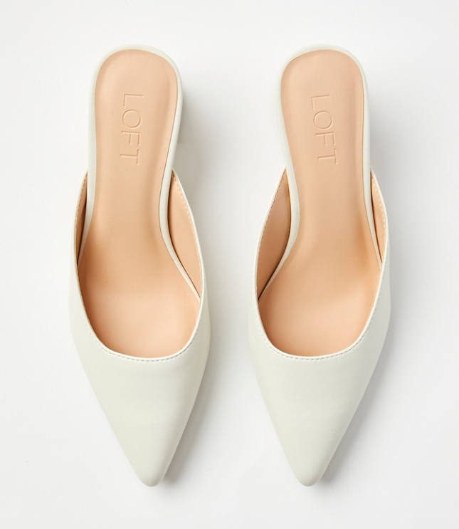 Modern Heeled Mules