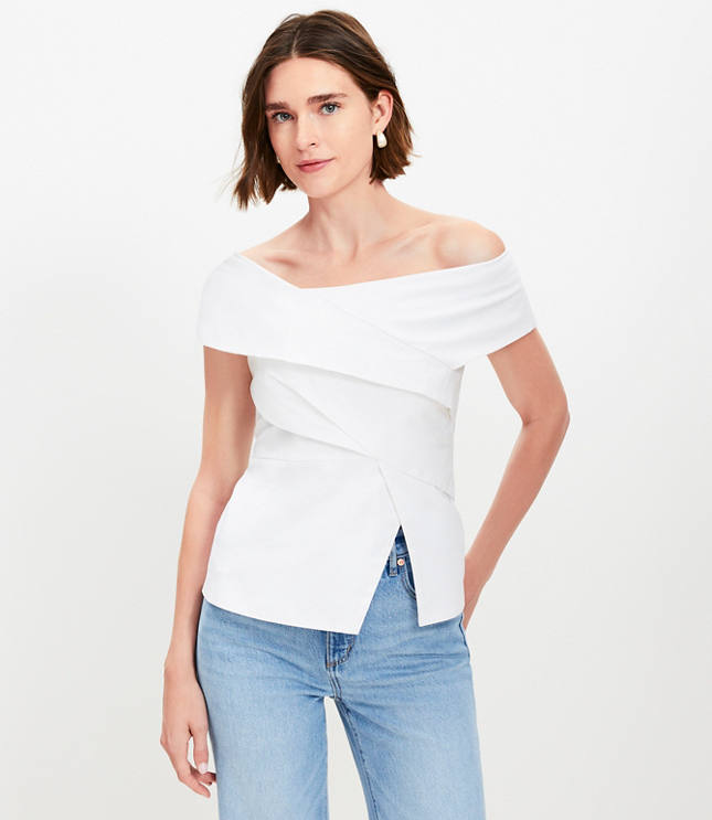 Loft white top on sale