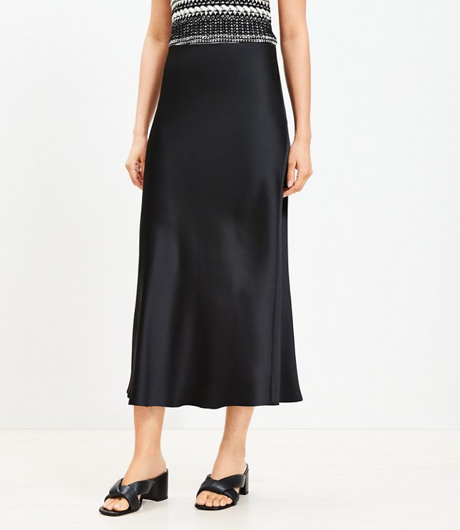 Jupe Noire Femme Taille XS (4) Nordstrom - Mi-mollet, Taille Haute - Occasion Très Bon état