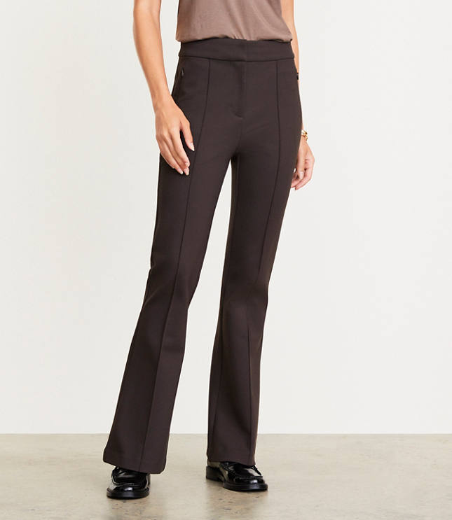 LOFT Versa Ponte Deluxe Flare Pants