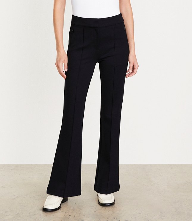 LOFT Versa Ponte Deluxe Flare Pants