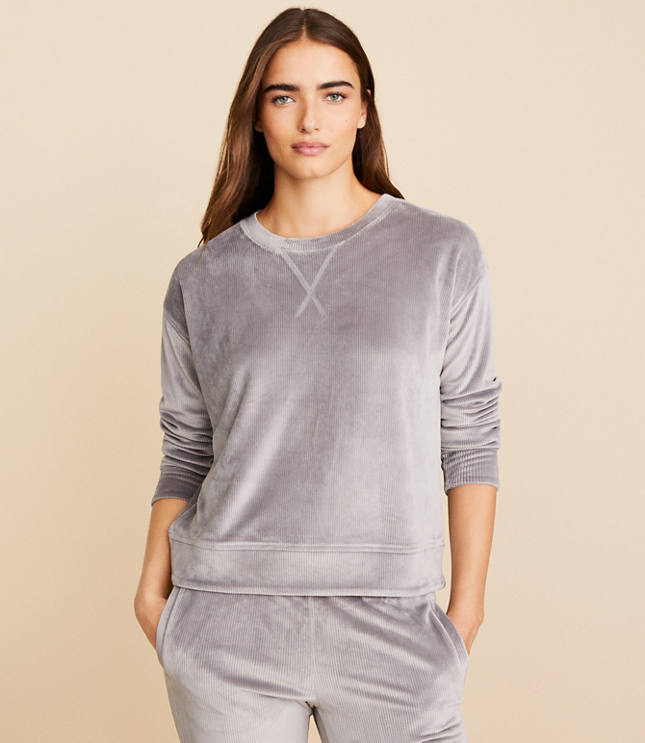 Lou and grey katrina plush knit pullover sale