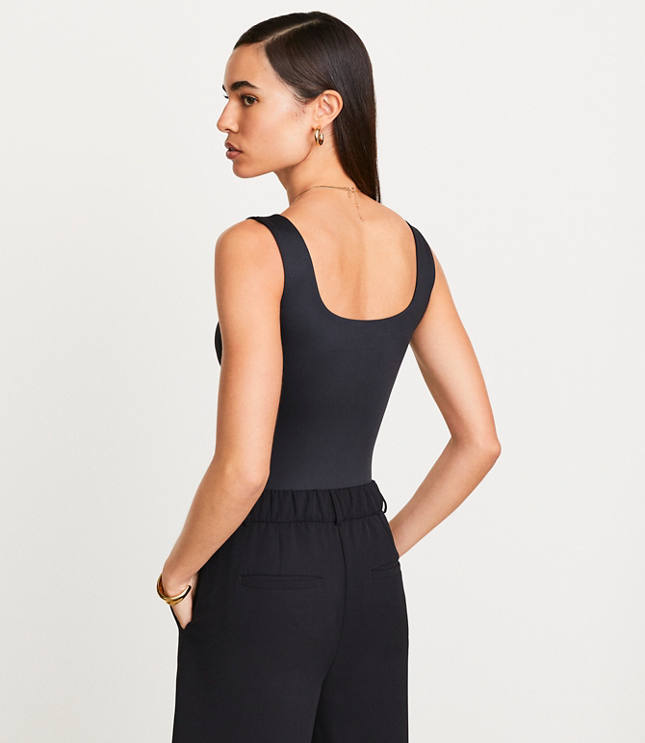 LOFT Versa 360 Knit Square Neck Bodysuit