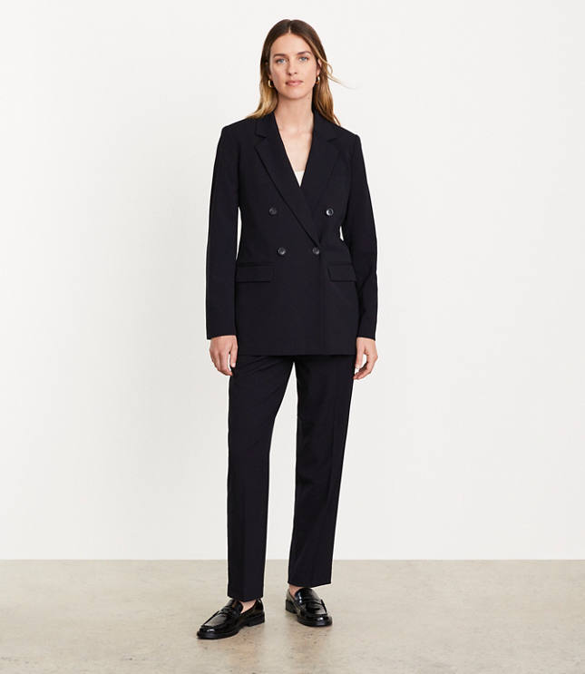 Tall LOFT Versa Seasonless Stretch Double Breasted Blazer