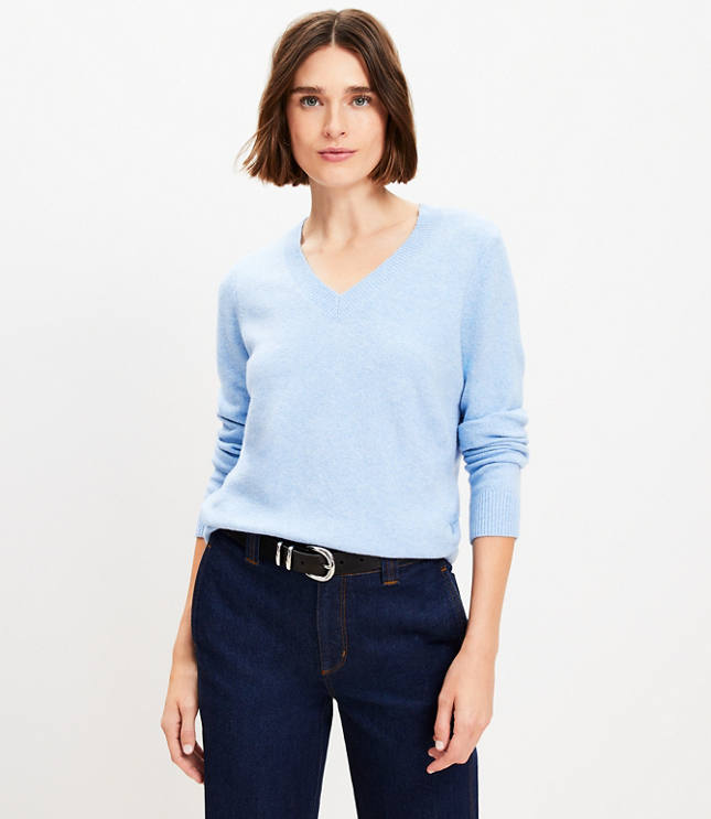 Relaxed V-Neck Sweater