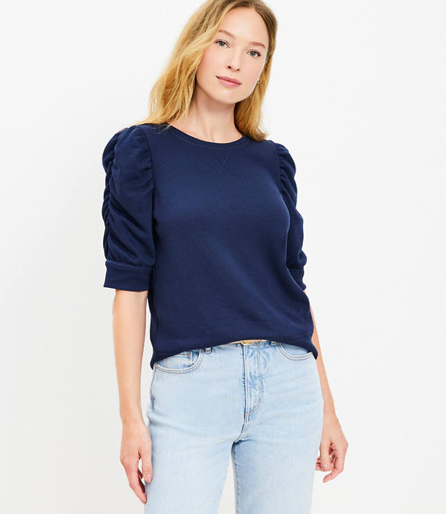 Short Sleeve Sweatshirt