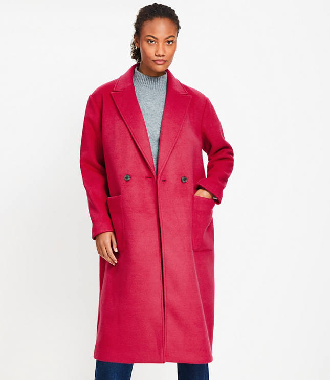 Petite Doubleface Modern Coat