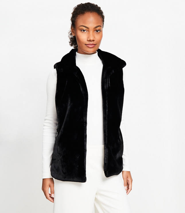 Modern Faux Fur Vest