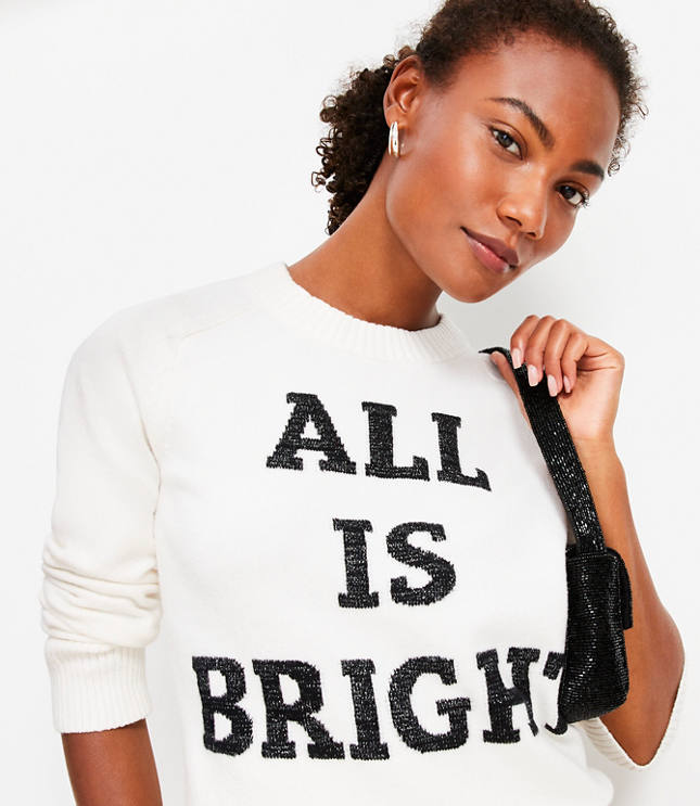 Petite All Is Bright Sweater