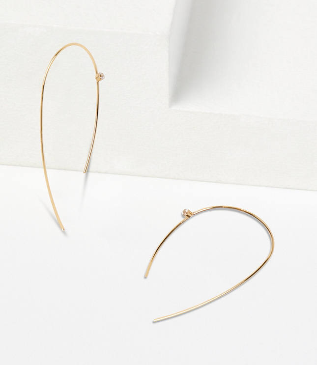 Demi Fine Pull Through Earrings