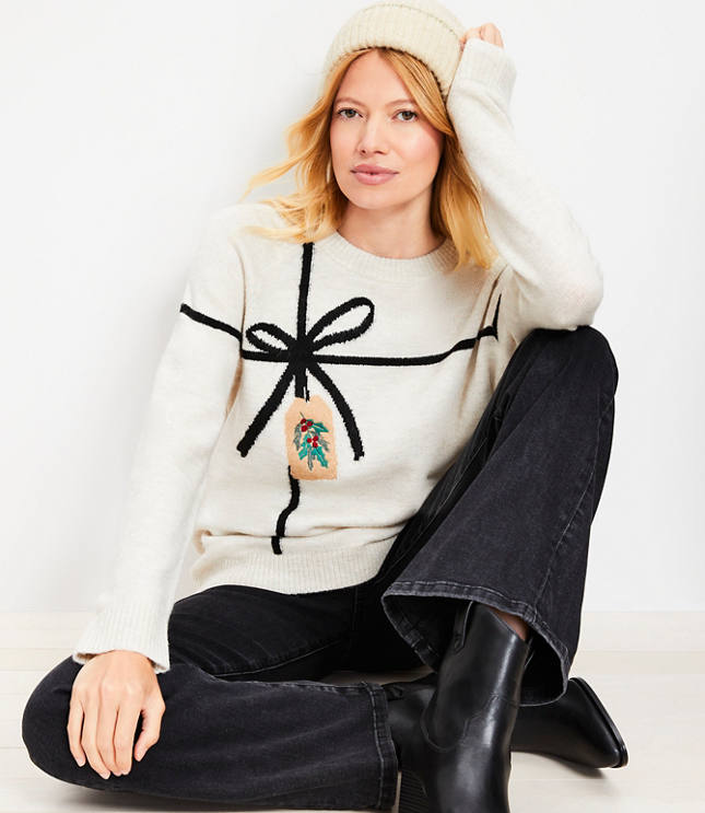 Petite Holiday Gift Everyday Sweater