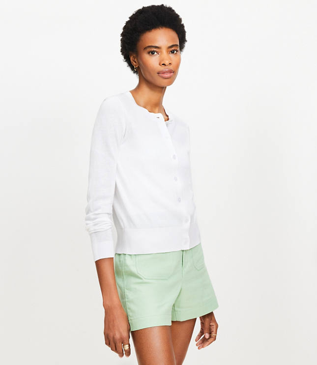 Modern Crew Neck Cardigan