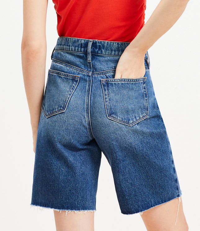 【INCHANT ME】282 Vintage Bermuda Denim Pants INCHANT ME】282 Vintage Bermuda Denim Pants