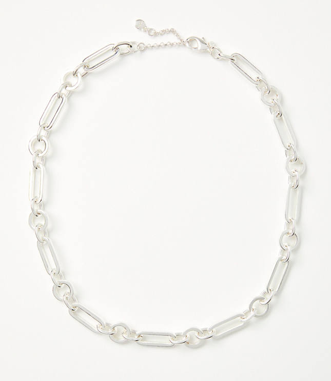 Refined Circle Link Necklace