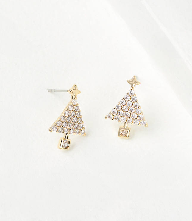 Holiday Tree Stud Earrings