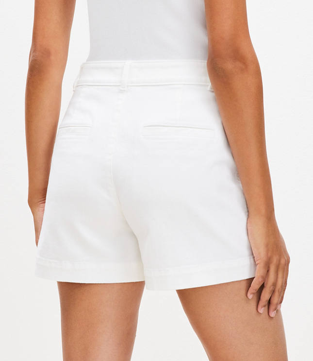 Petite Palmer Shorts in Twill