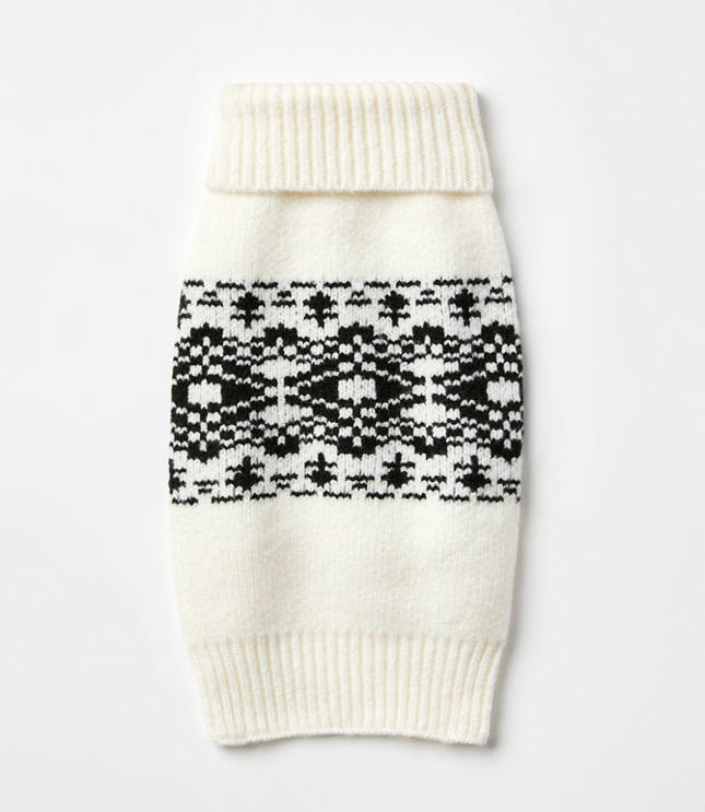 Fair Isle Dog Sweater