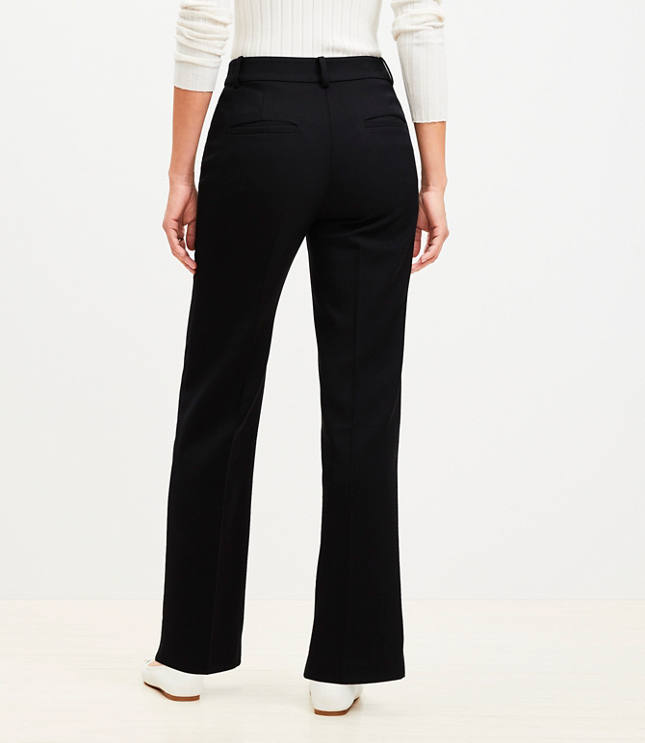 Petite Curvy Parker Straight Pants in Twill