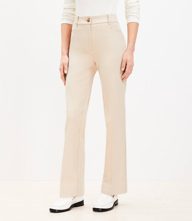 Petite Parker Straight Pants in Texture