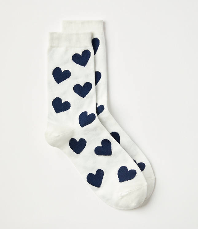 Heart Crew Socks