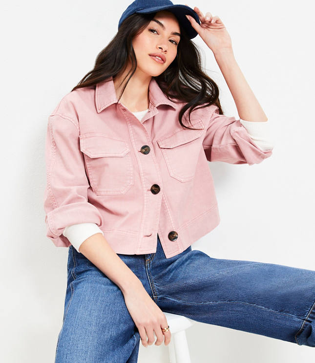 Petite Wide Sleeve Jacket