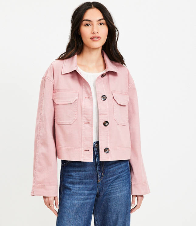 Petite Wide Sleeve Jacket