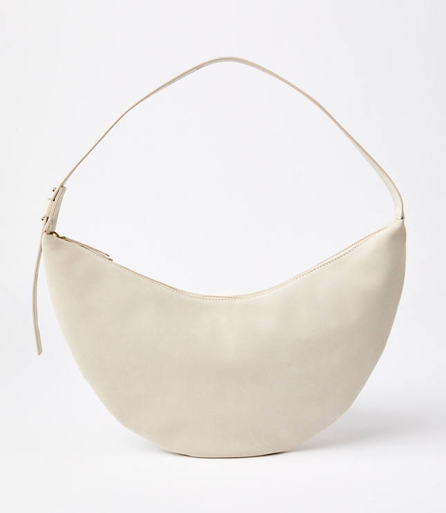 Loft Suede Hobo Bag