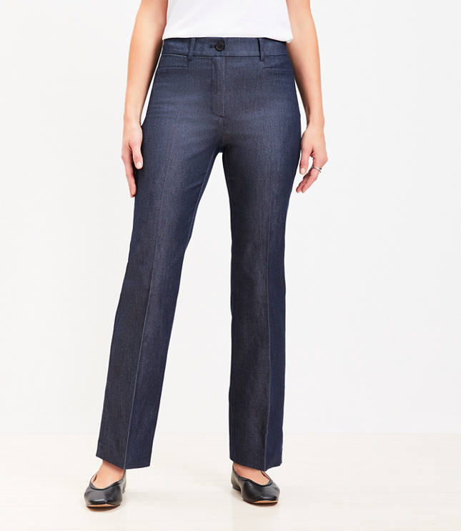 Tall Parker Straight Pants in Refined Denim