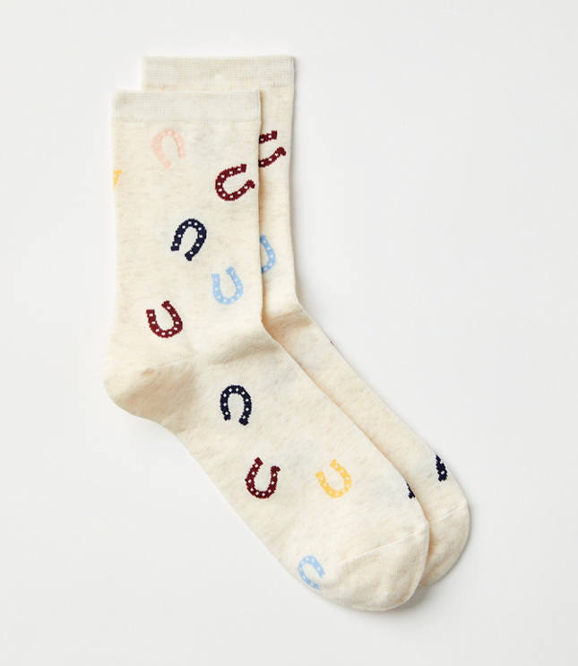 Horseshoe Crew Socks