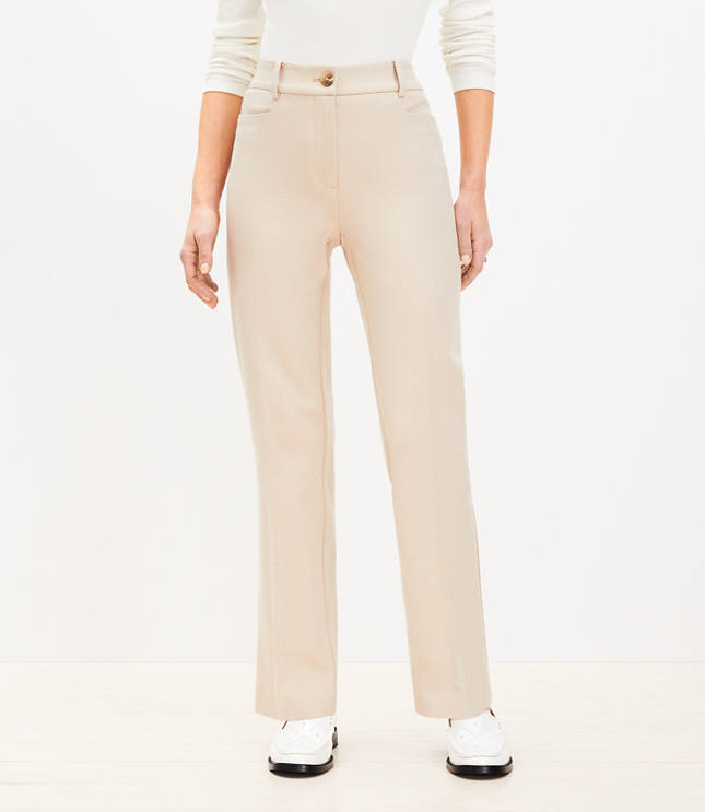 Petite Curvy Parker Straight Pants in Texture