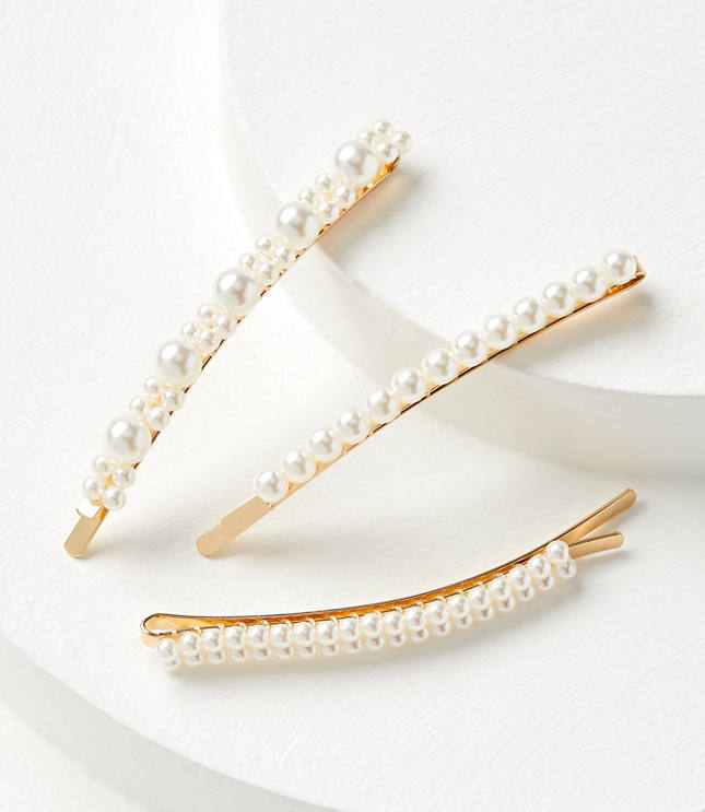 Pearlized Bobby Pin Set