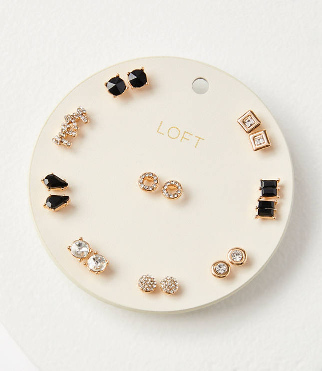 Bow Stud Earring Set