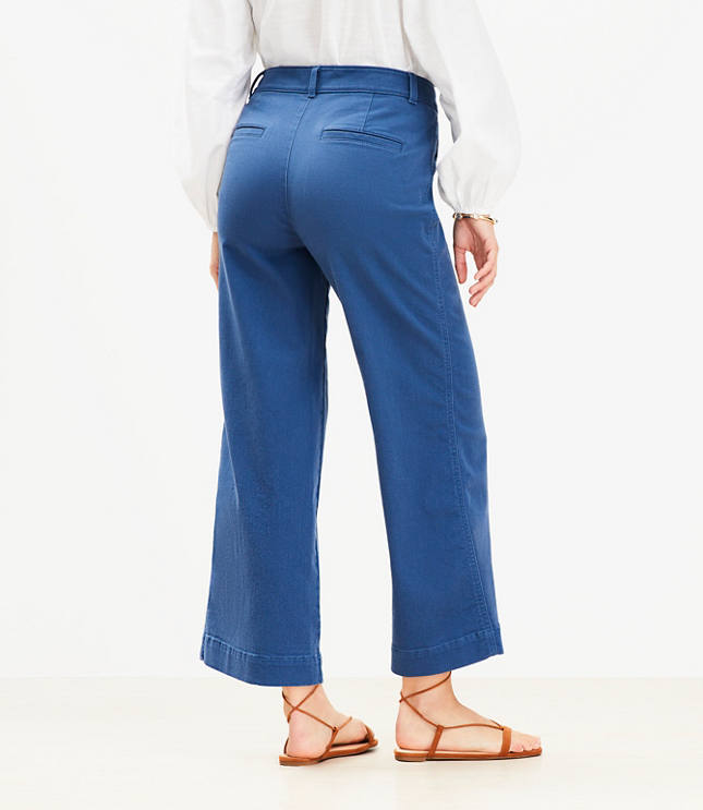 Women's Wide Leg Capris | Loft