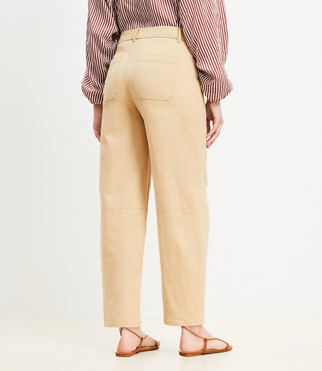 Barrel Pants in Canvas