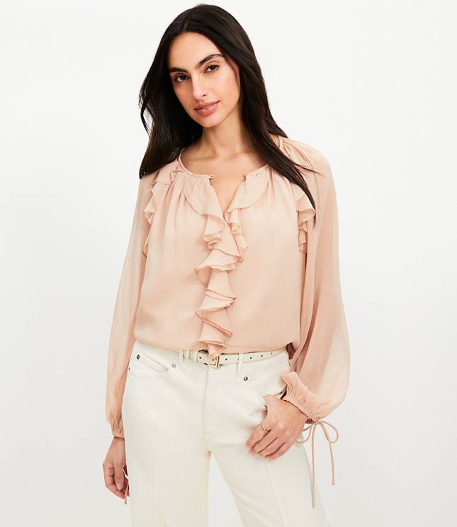 Organic Cotton Linen Slub Top | EILEEN FISHER