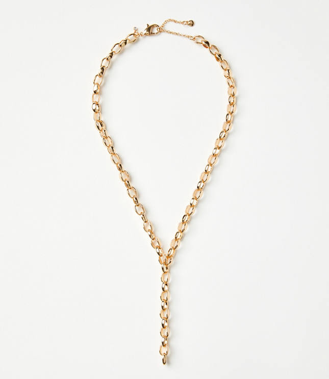 Chain Link Y Necklace