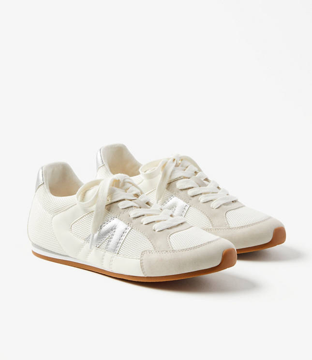 Loft Metallic Low Profile Sneakers