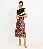 Paisley Bias Midi Skirt carousel Product Image 2