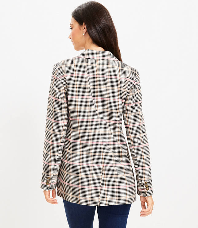 Plaid Modern Blazer