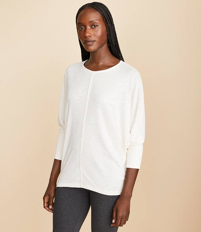 Lou & Grey Soft Jersey V-Neck Tee