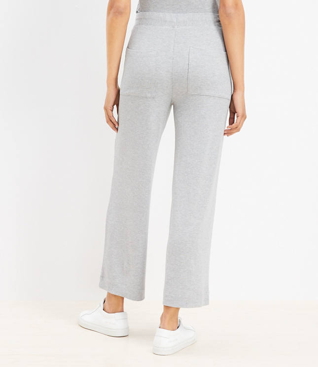 ASOS DESIGN lounge mix & match fluffy ribbed sweatpants in lilac