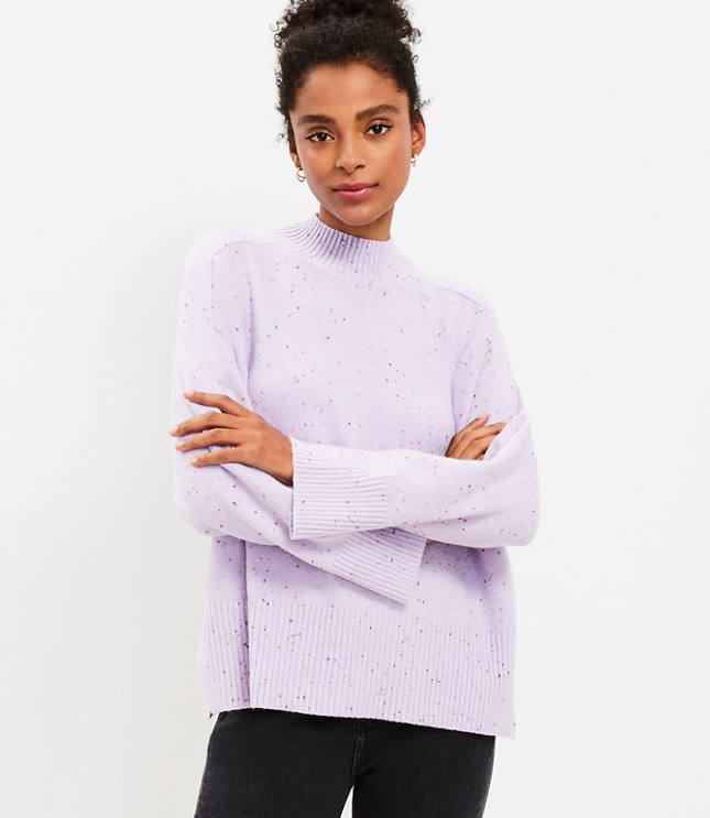 Loft turtleneck outlet poncho sweater