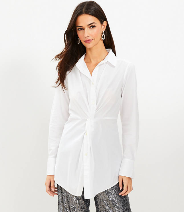 Women's Shirttail Tops