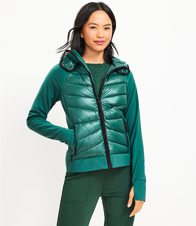 Lou & Grey Hooded Puffer Jacket image number null