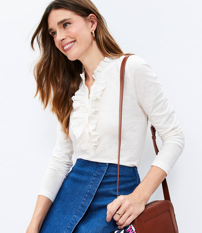 women's blerta blouse ivory