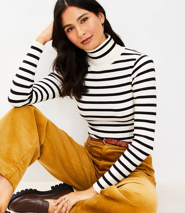 LOFT Striped Sweaters