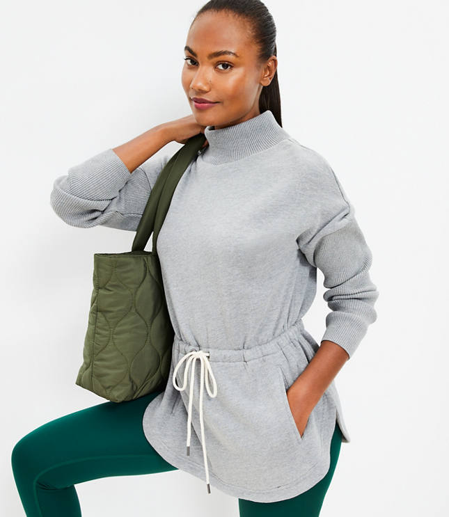 Pocket tunic sweatshirt