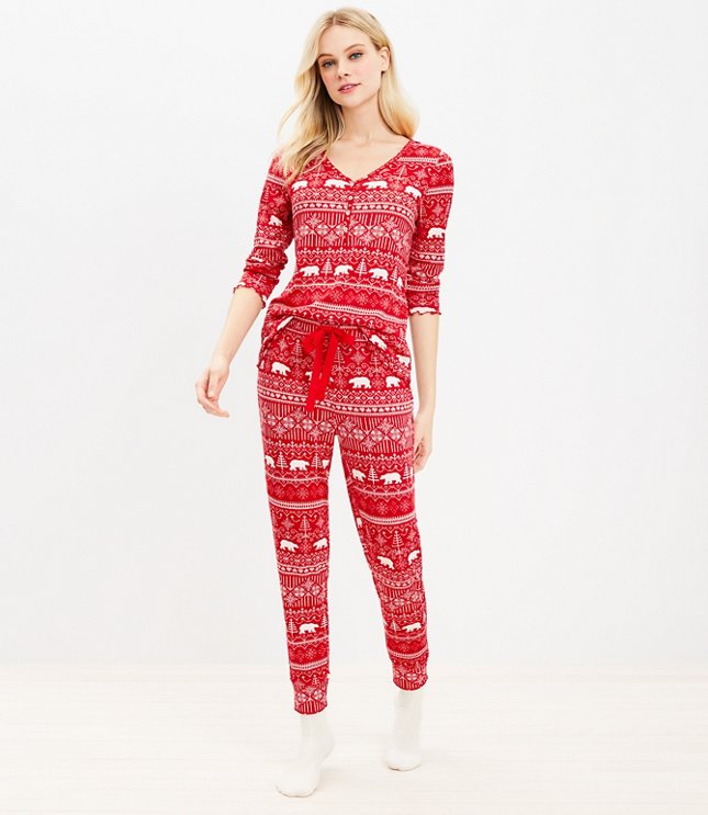 Buy Red Christmas Fair Isle Leggings 18-24 months, Trousers and leggings