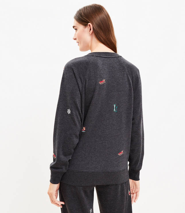 Lou & grey stardust best sale terry sweatshirt