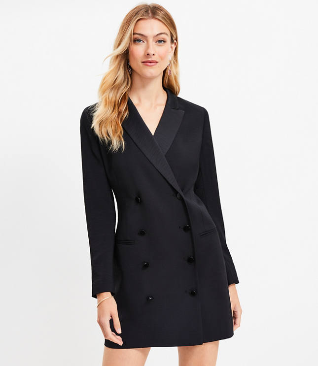 Petite Blazer Pocket Dress